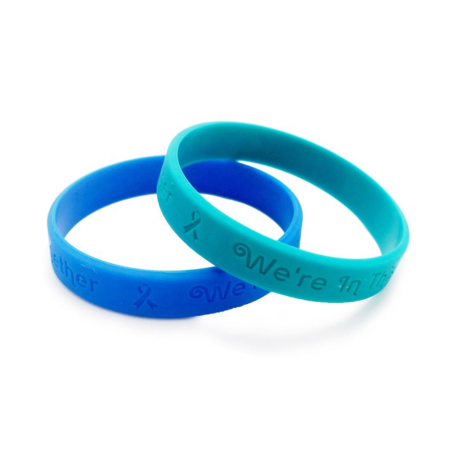 SL002 (Debossed Silicone Wristband)