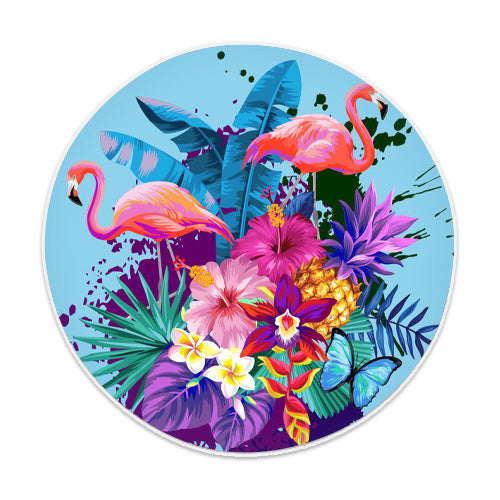 LS161 (Round Sublimated Beach Towel)