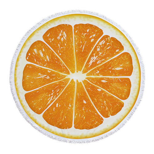 LS161 (Round Sublimated Beach Towel)