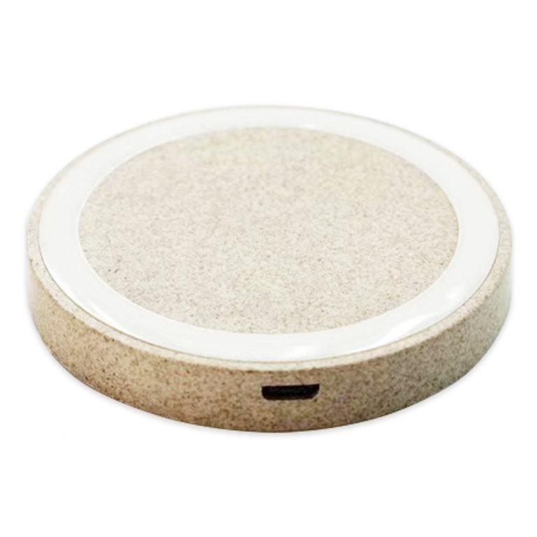 PB158 (Wheat Straw Wireless Charging Pad)