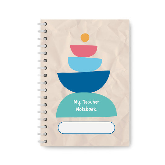 B009 (A5 Soft Cover Spiral Notebook - 100 Sheets)