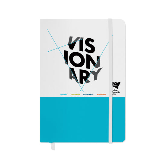 B012 (A5 Hard Cover Notebook - 50 Sheets)