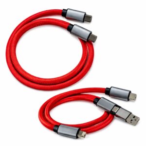 FCC002 (4-in-1 Woven Charging Cable)