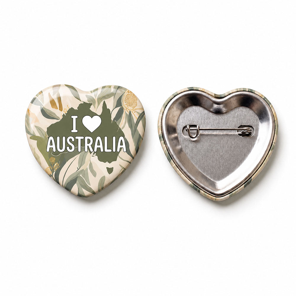 BB002 (Heart Button Badges)