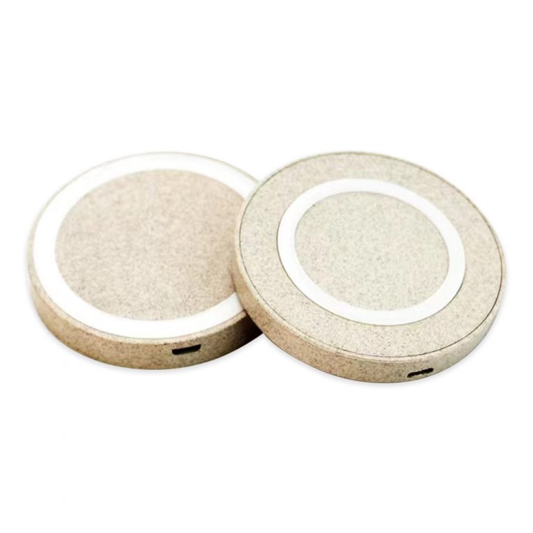 PB158 (Wheat Straw Wireless Charging Pad)