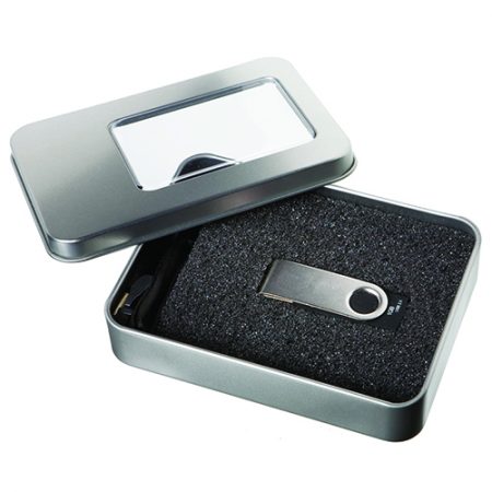 Tin Box with Window